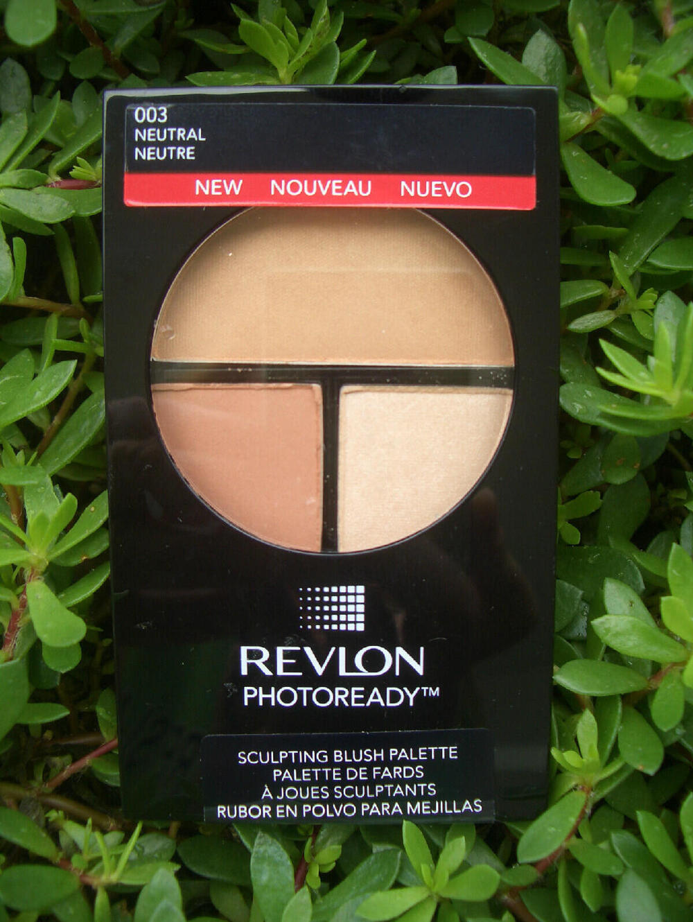 new REVLON PHOTOREADY 3-in-1 SCULPTING BLUSH PALETTE, #003 NEUTRAL